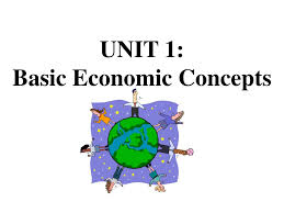 basic economic concepts