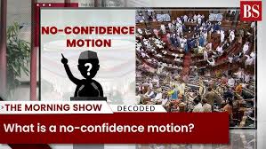 no confidence motion
