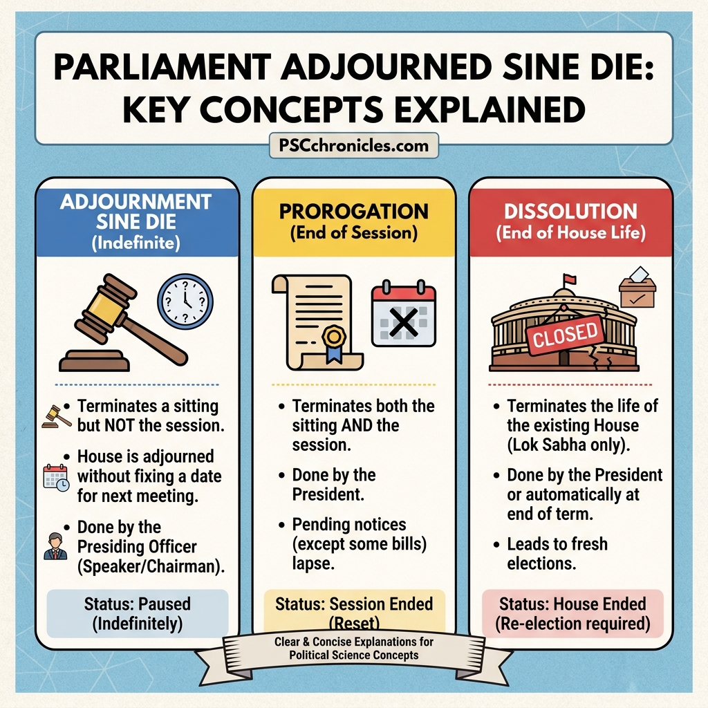 adjournment sine die