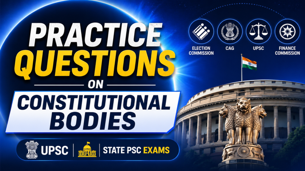 mcqs on constitutiuonal bodies