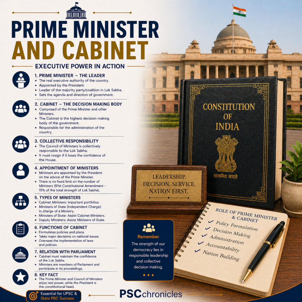 pm and cabinet