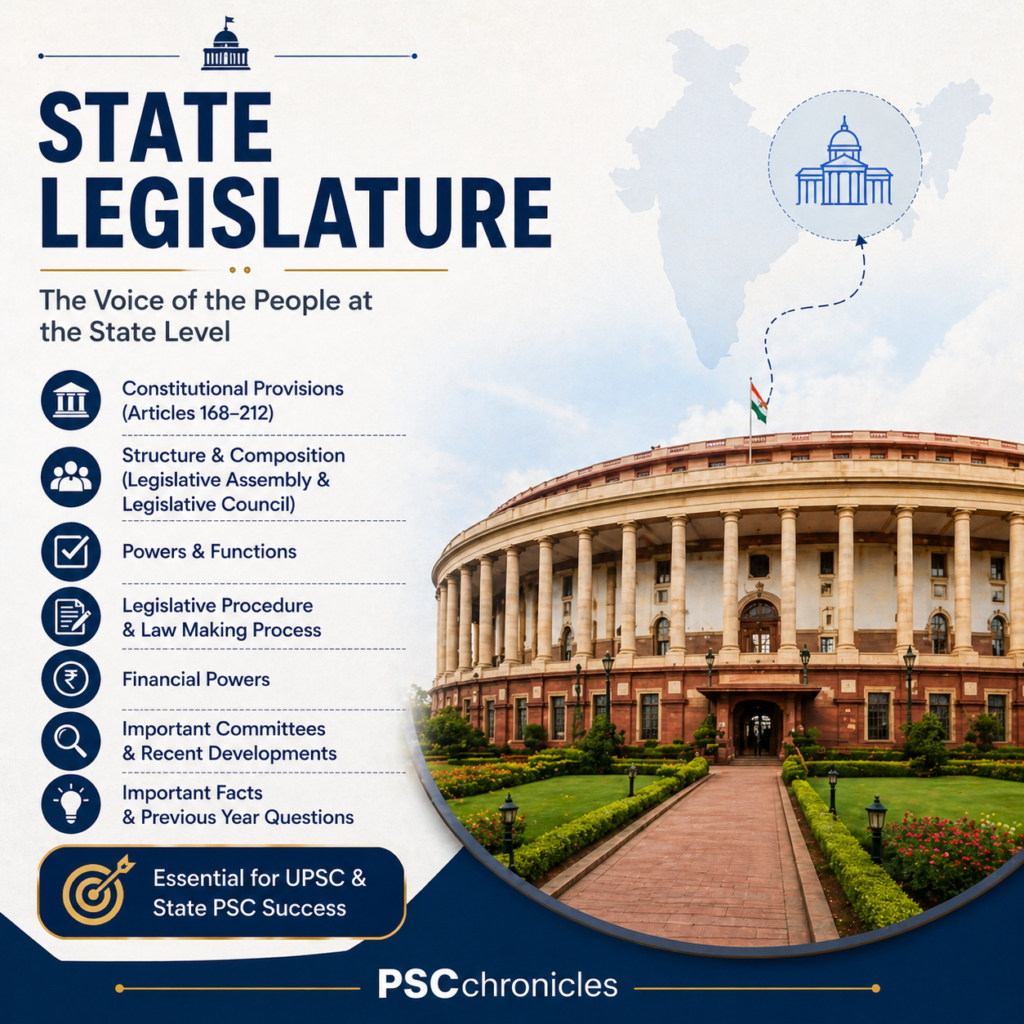 state legislature mcqs