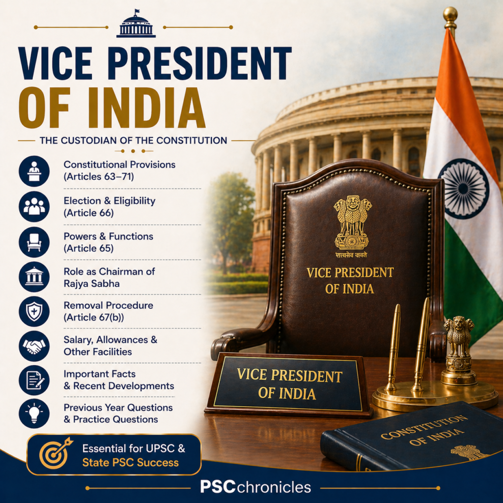vice president of india mcqs