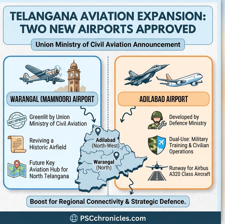 warangal adilabad airport 202604091226