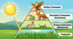  multi-layered ecological pyramid